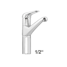 basin mixer Lena lever mixer tap on a pillar swiveling 180 ° product photo