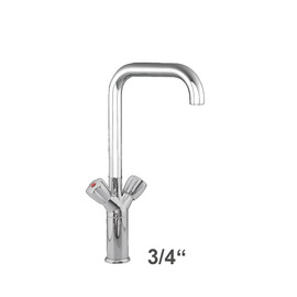 Column battery profi 3/4" H 470 mm | two-handle mixer tap outreach 220 mm product photo