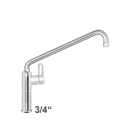 Column battery profi 3/4" H 420 mm | lever mixer tap outreach 450 mm product photo