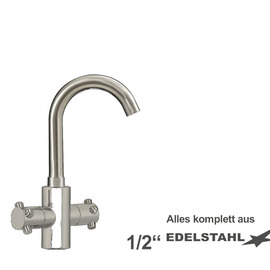 basin mixer two-handle mixer tap product photo