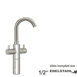 basin mixer on a pillar product photo