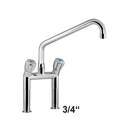 two-hole stand mixer 3/4" outreach 300 mm discharge height 350 mm product photo