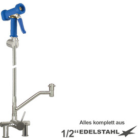 multi-purpose cleaning kit xaria lever mixer tap two-hole standing fitting shower blue | hose length 800 mm product photo