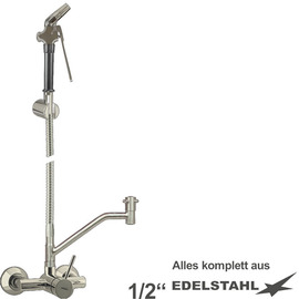 multi-purpose cleaning kit xaria lever mixer tap wall-mounted shower small | hose length 1200 mm product photo