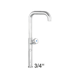 pillar valve profi 3/4" C-spout straight outreach 220 mm product photo