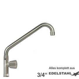 pillar valve clarix 3/4" outreach 300 mm | crown handle product photo
