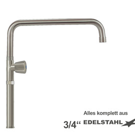 pillar valve clarix 3/4" outreach 400 mm | foot extension 200 mm product photo