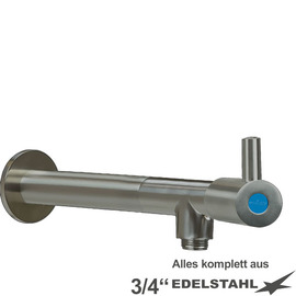 wall valve 1/2" clamix valve direction 3/4" | lever round short | wall extension L 210 mm product photo