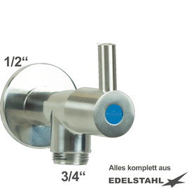 wall valve 1/2" clamix valve direction 3/4" | lever round short product photo