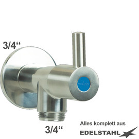 wall valve 3/4" clamix valve direction 3/4" | 1-wing handle product photo  S
