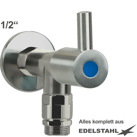 wall valve 1/2" clamix valve direction 3/4" | with pipe aerator | 1-wing handle product photo