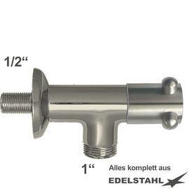 wall valve 1/2" clasix valve direction 1" | 4-wing handle product photo