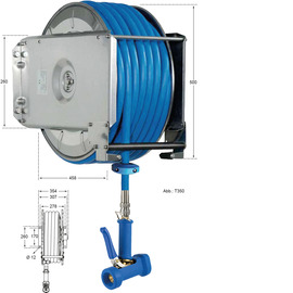 hose rewinder • hose length 25 m product photo  S