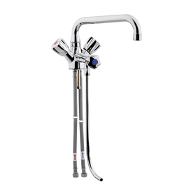 sink pillar mixer 1/2" H 140 mm outreach 200 mm | discharge height 60 mm | 1 valve at the front product photo