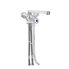 bar faucet fresh 1/2" H 100 mm | two-handle mixer tap outreach 200 mm product photo
