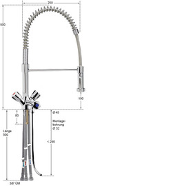 bar faucet fresh 1/2" | pressureless product photo  S