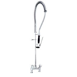 rinse sink mixer 1/2" discharge height 180 mm outreach 400 mm (shower) product photo