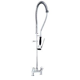 rinse sink mixer 3/4" discharge height 180 mm  H 1250 mm outreach 400 mm (shower) product photo