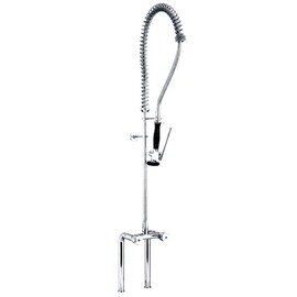 rinse sink mixer 1/2"  H 1550 mm Feet 300 mm outreach 400 mm (shower) product photo