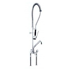 rinse sink mixer 1/2"  H 1550 mm outreach 400 mm (shower) product photo