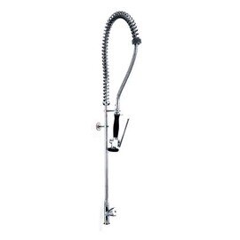 rinse sink mixer 1/2" discharge height 180 mm  H 1250 mm outreach 400 mm (shower) product photo