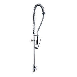 rinse sink mixer 3/4" discharge height 180 mm  H 1250 mm outreach 400 mm (shower) product photo