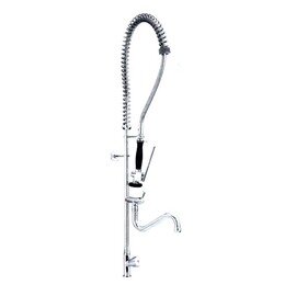 rinse sink mixer 1/2" discharge height 210 mm outreach 300 mm outreach 400 mm (shower) product photo