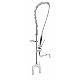 rinse sink mixer 1/2" discharge height 400 mm  H 1350 mm outreach 400 mm (shower) product photo