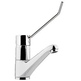 Lever mixer sink faucet 1/2" outreach 130 mm discharge height 90 mm product photo  L