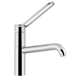 Lever mixer 1/2 &quot;, heavy model, solid tube swing outlet Ø 30 mm, long ring lever, projection 250 mm product photo