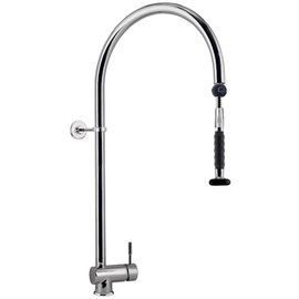 2 x ', with pull-out shower with covered hose, Ø connection: 42 mm, projection: 400 mm, product photo