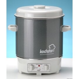 mulled wine pot|preserving automat WarmMaster S white grey | 27 ltr | 230 volts 1800 watts product photo