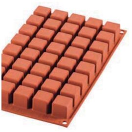 silicone baking mould GN 1/3  • Mini Cube | mould size 24 x 24 x H 24 mm  L 300 mm  B 175 mm product photo
