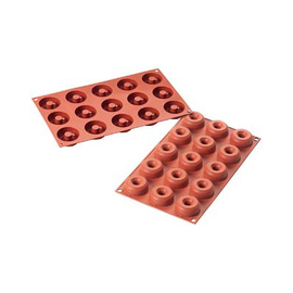 baking mould DONUTS GN 1/3 silicone | number of moulds 6 | 175 mm product photo