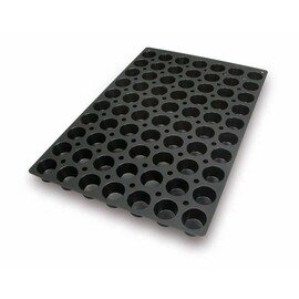 baking mould baker's standard  • round  • muffin | 70-cavity | mould size Ø 45 x 30 mm  L 600 mm  B 400 mm product photo