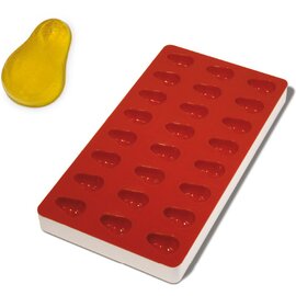 baking mould  • pear | 24-cavity | mould size 40 x 26 x H 15 mm product photo