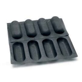 baking mould baker's standard  • Mini Baguette | 12-cavity | mould size 169 x 64 x H 30 mm  L 600 mm  B 400 mm product photo