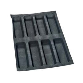 baking mould baker's standard  • sandwich | 8-cavity | mould size 240 x 70 x H 35 mm  L 600 mm  B 400 mm product photo