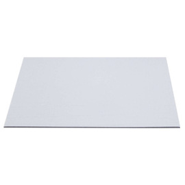 cake paper tray paperboard silver square 140 mm  x 140 mm  H 25 mm product photo