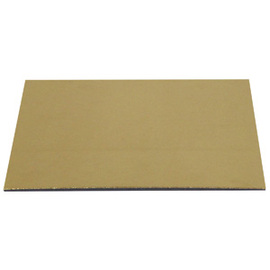 cake paper tray paperboard golden square 190 mm  x 190 mm  H 25 mm product photo