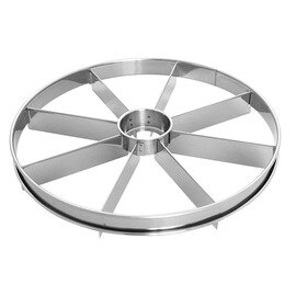 cake divider stainless steel 8 segments  Ø 330 mm  H 28 mm product photo