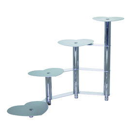 multi-tiered cake stand aluminium | 4 levels  H 540 mm product photo