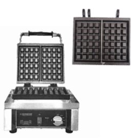 waffle iron BELGIEN | waffle size 100 x 185 mm (2x) | 230 volts product photo