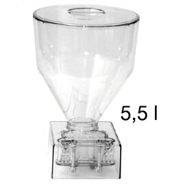 151611 Trichter / doppelt, für Dosiermaschine "EDHARD", Inhalt: 5,5 ltr., ohne Tüllen product photo