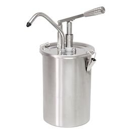 Bartscher Stainless steel hot water dispenser with tap 9 liters