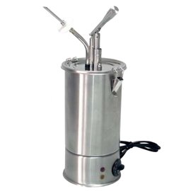 pastry filler | warmers device 3 ltr heatable  | handling per lever 230 volts  Ø 180 mm  H 624 mm product photo