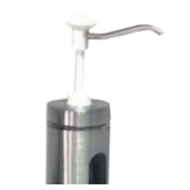 pump dispenser white 2 ltr  | handling per push button  Ø 98 mm  H 440 mm product photo