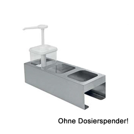 STAND FOR PUSH BUTTON DOSING DISPENSER (SQUARE) product photo