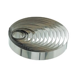 tartring stainless steel round Ø 120 mm  H 60 mm product photo