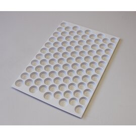 cookie cutter sheet no. 3a  • round  | plastic 580 mm  x 390 mm product photo